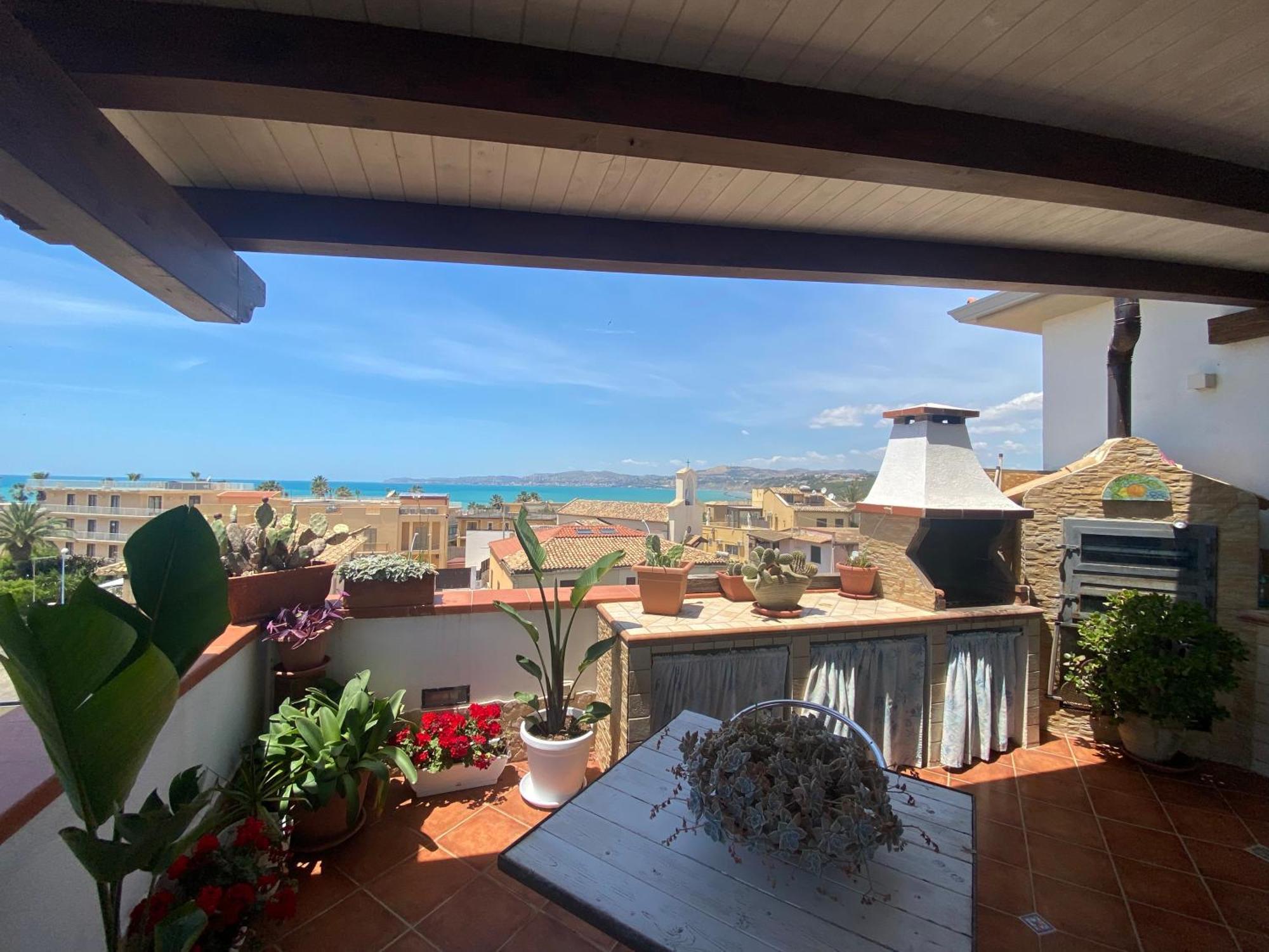 La Terrazza Di Pollon Vila San Leone Exterior foto